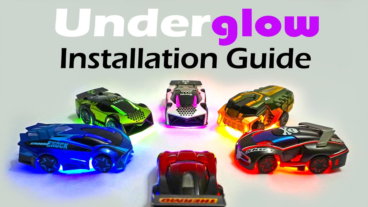 OWC Underglow Kit Install: Lights For All Anki Overdrive and Drive Cars and Trucks.