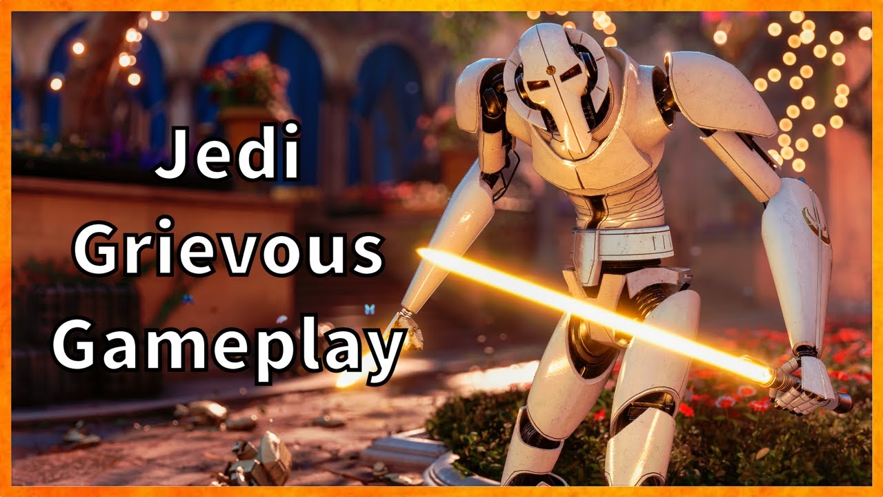 Jedi Grievous Gameplay Star Wars Battlefront 2