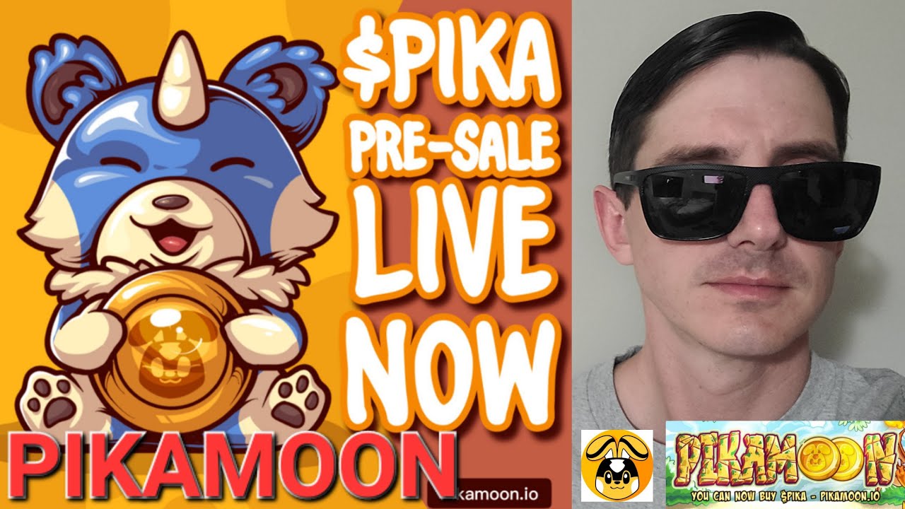 $PIKA - PIKAMOON TOKEN CRYPTO COIN ALTCOIN HOW TO BUY PIKA PRESALE ETH ETHEREUM P2E GAME PIKAMON NEW