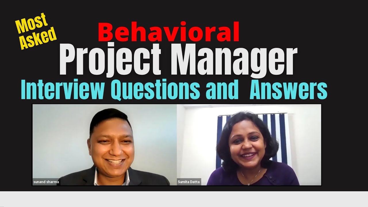 agile project manager interview questions and answers I behavioral situational competency Interviews