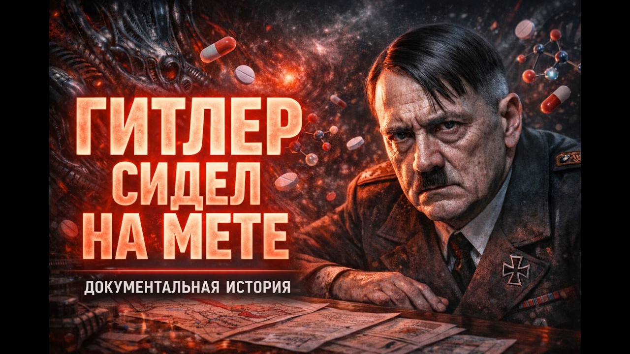 ПЕРВИТИН. Как Третий рейх посадил на метамфетамин целую армию — и что из этого вышло