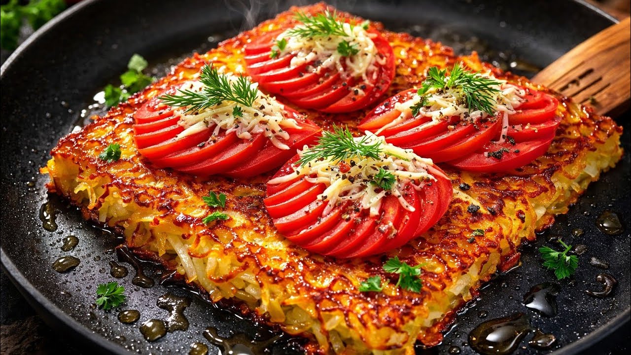 Картофель с яйцами вкуснее мяса! Это блюдо мгновенно впечатлит всех!