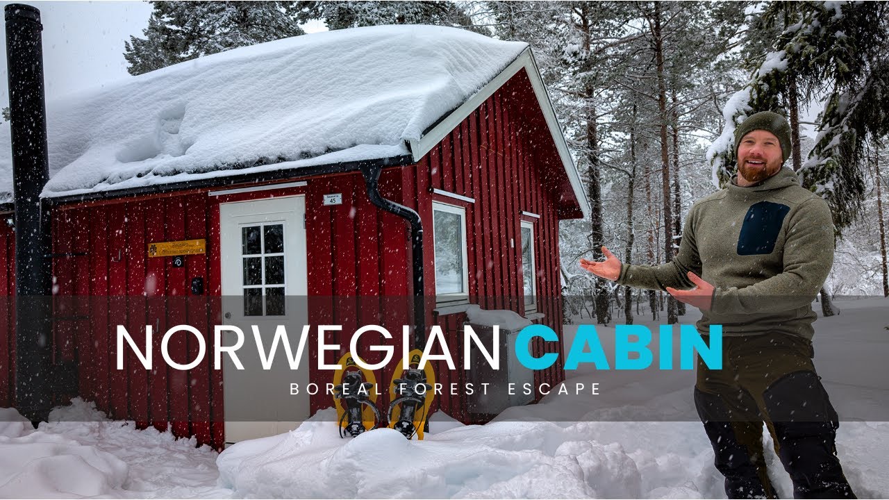Escape To A Snowy Winter Wonderland In This Forest Cabin In Norway - Part.2