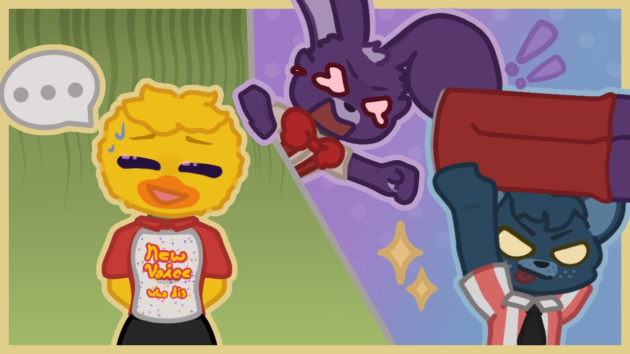 Minecraft FNaF - Chica's Voice & Bonnie's Legs
