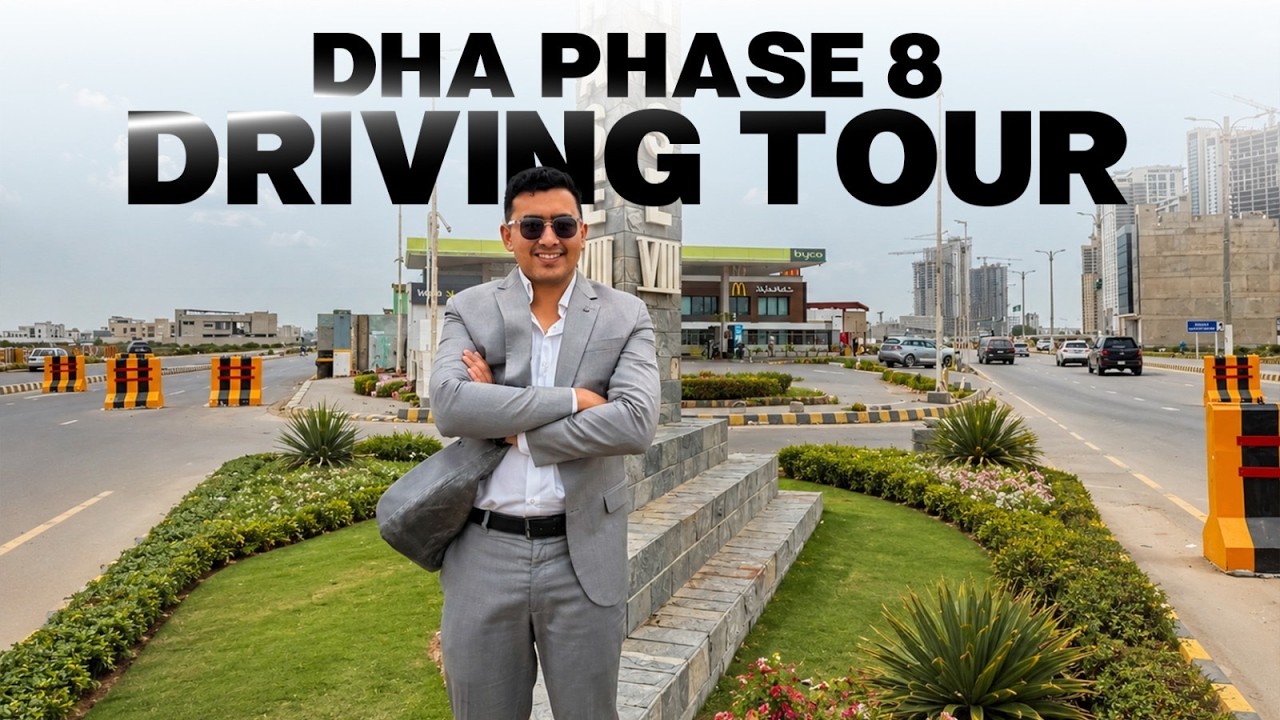 DHA Phase 8, Karachi Tour | Upcoming Investment Opportunities
