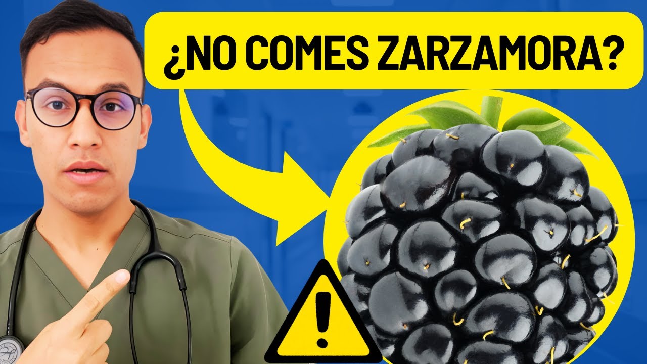 8 GRANDES BENEFICIOS de la ZARZAMORA