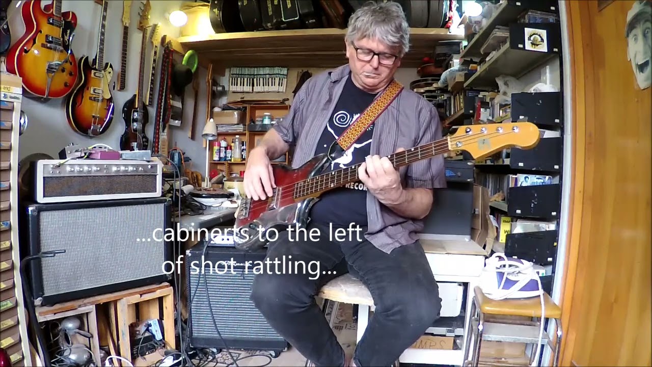 Guyatone EB 4 Bass Early 60's Japan w old flatwounds