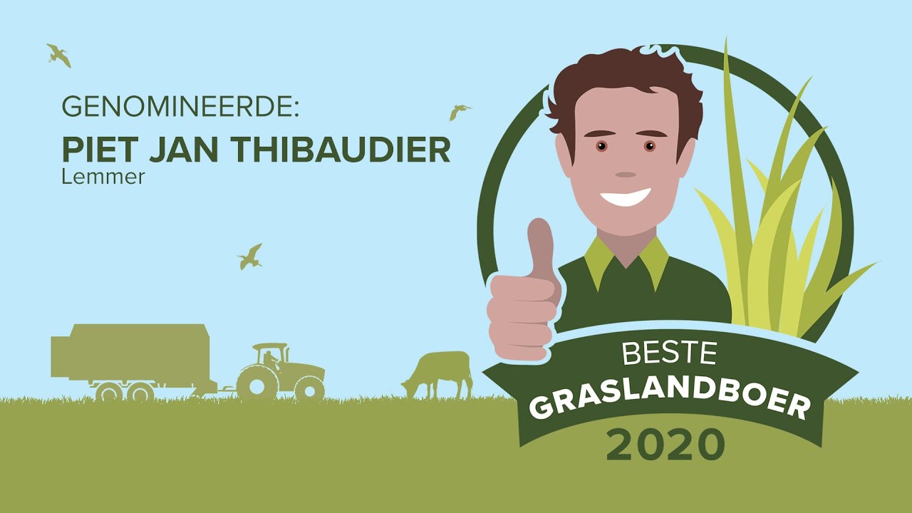 Beste Graslandboer 2020 genomineerde: Piet Jan Thibaudier