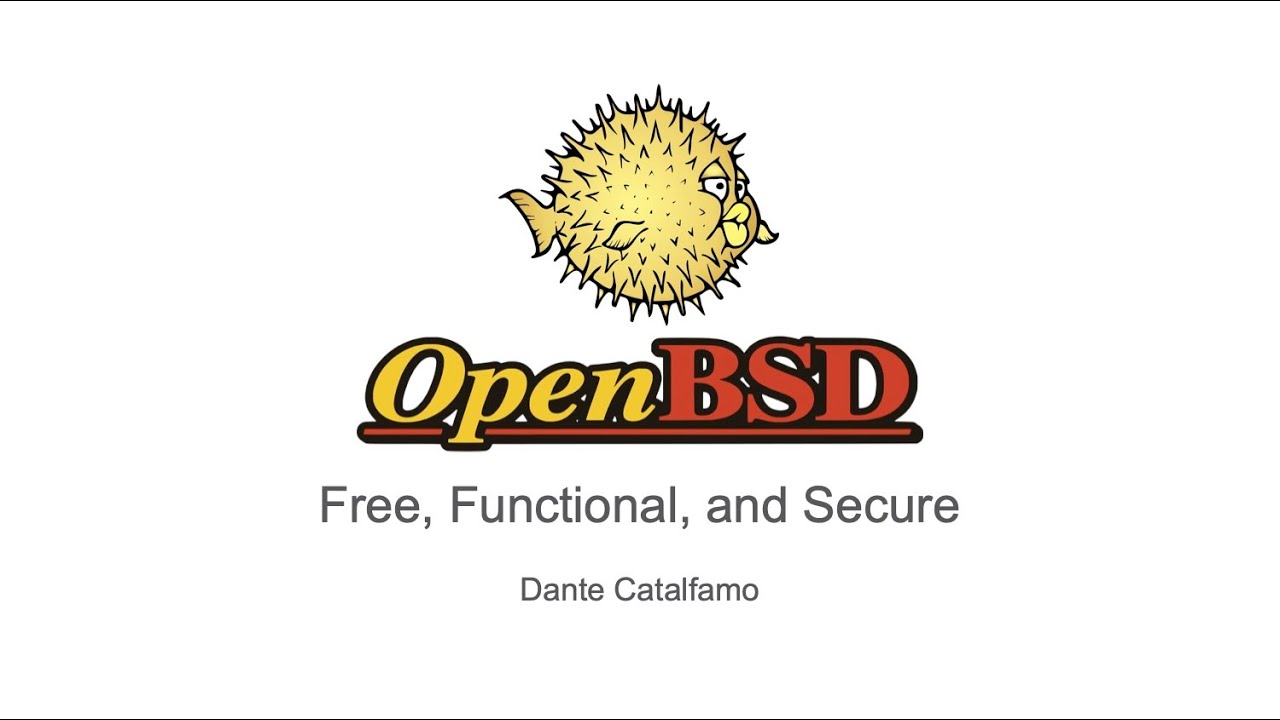 An Introduction to OpenBSD