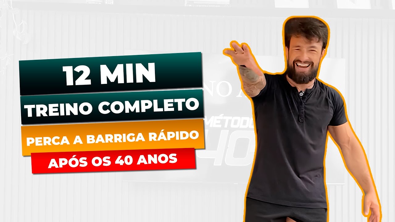 12 Min de Exerc&iacute;cios Para Perder Barriga ap&oacute;s os 40 anos| Como Perder Gordura Abdominal| ZanonMacedo