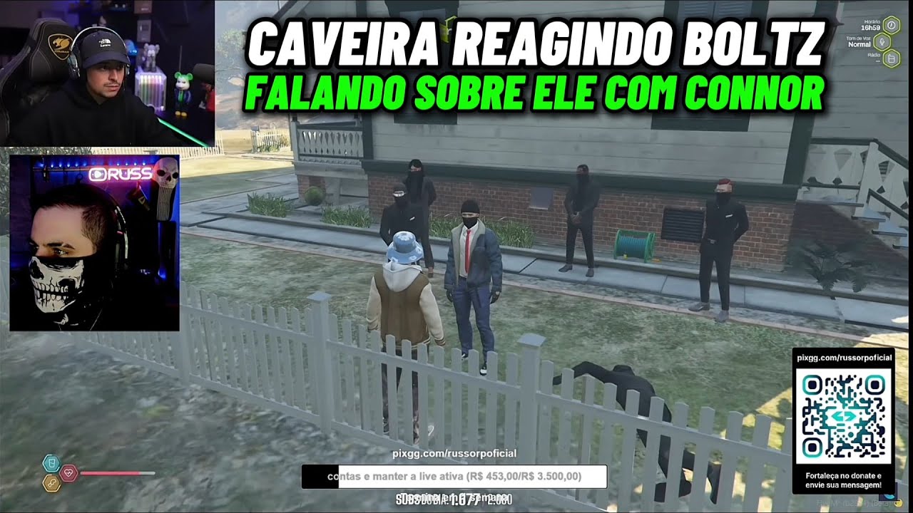 RUSSO (CAVEIRA) REAGINDO BOLTZ FALANDO COM CONNOR E AVISANDO QUE ELE TRAIU A FRANÇA