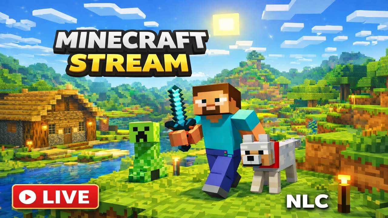 Minecraft Live | Chill Survival, No Mods #Minecraft #LiveShorts 🎄