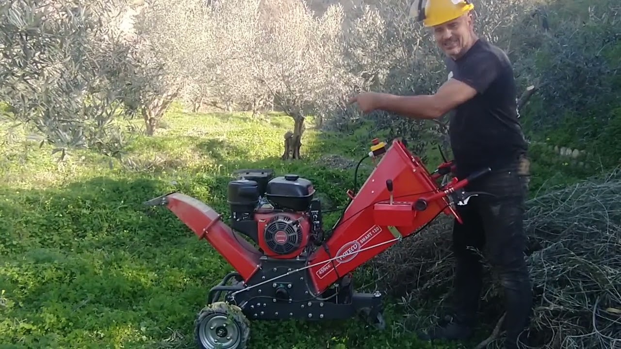 TRITURANDO RAMAS DE OLIVO CON LA ROTECO SMART 120 #ROTECO #TRITURADORA #CASAQUIROGA #BIOTRITURADORA 