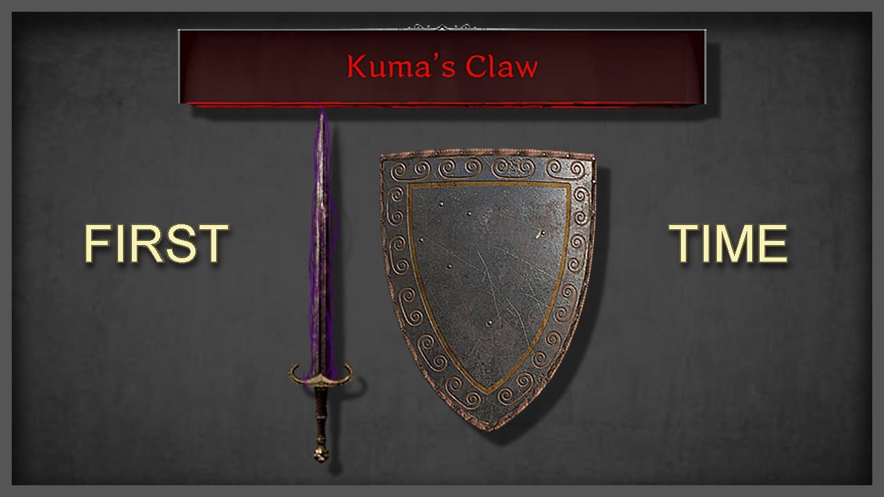 I finally ran Kuma's Claw on shield fighter...