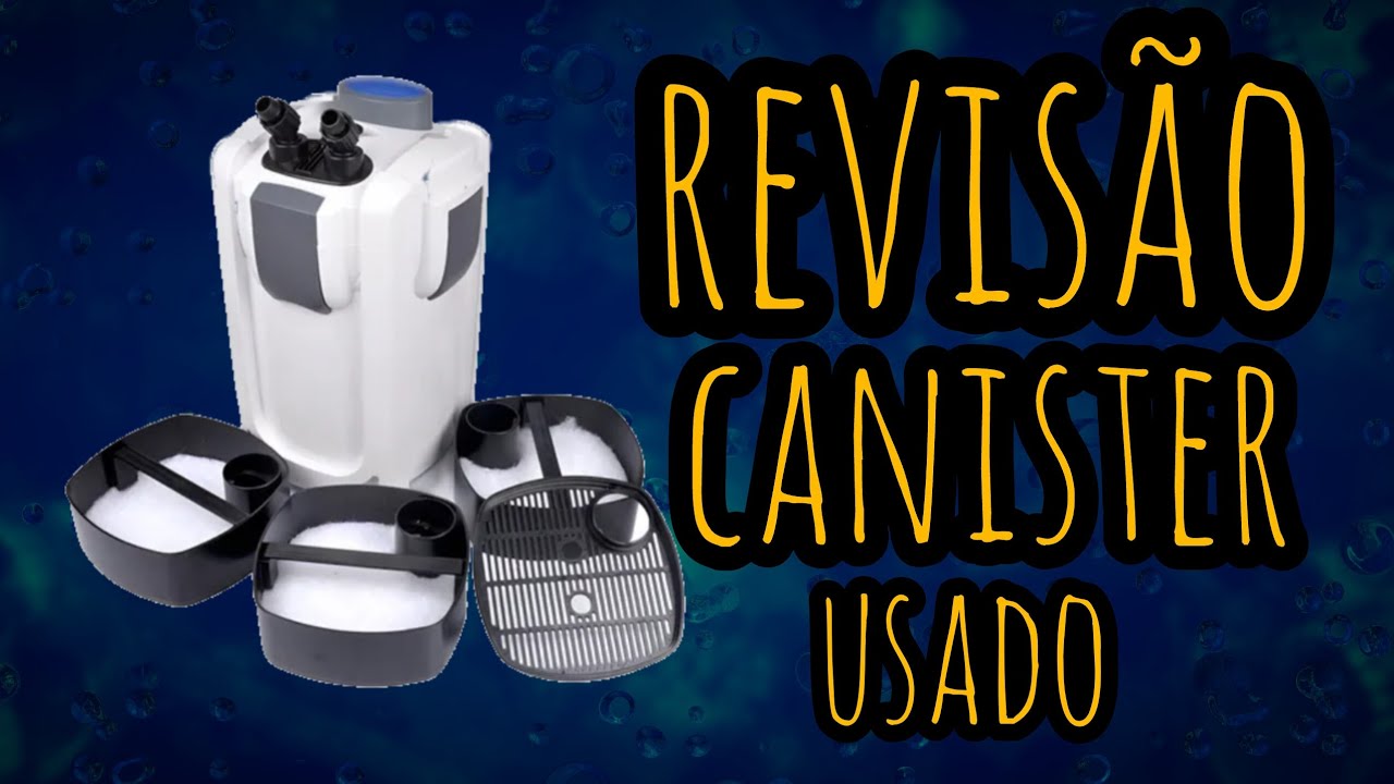 Olha como chegou esse filtro canister SUNSUN HW-704A - Aqua Gama 
