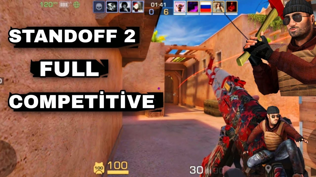 STANDOFF 2 🥋| Full Competitive Match Gameplay 🎮| 120 FPS 👾| Redmi 14 T PRO 📱