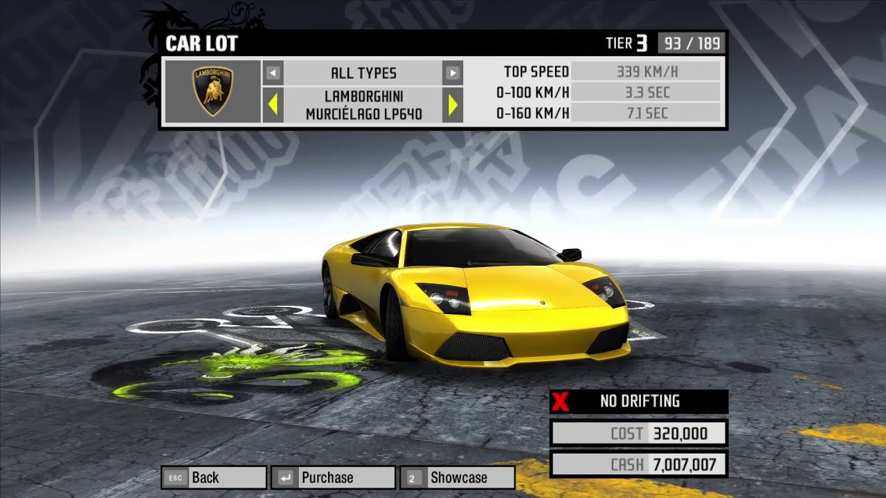 NFS ProStreet 189 Cars | Booster Pack, DLC, Pre-Tuned & Patch