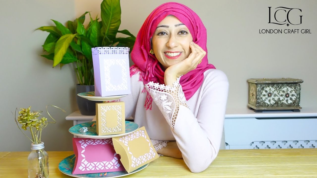 Luxury Gift Boxes using the Cricut Maker : Learn how to slice, attach and contour in Design Space
