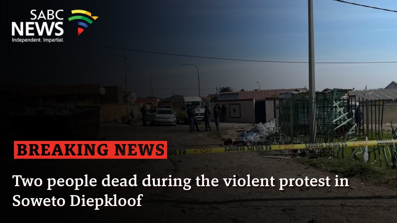 Two people dead in Diepkloof protest