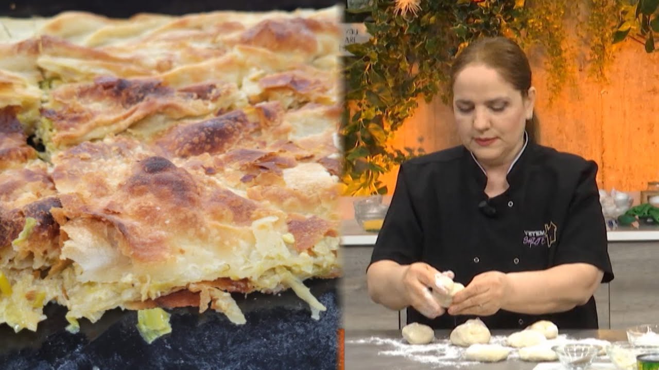 Rreze Dielli - Byrek me presh sipas traditës korçare nga zonja Dhurata Dino
