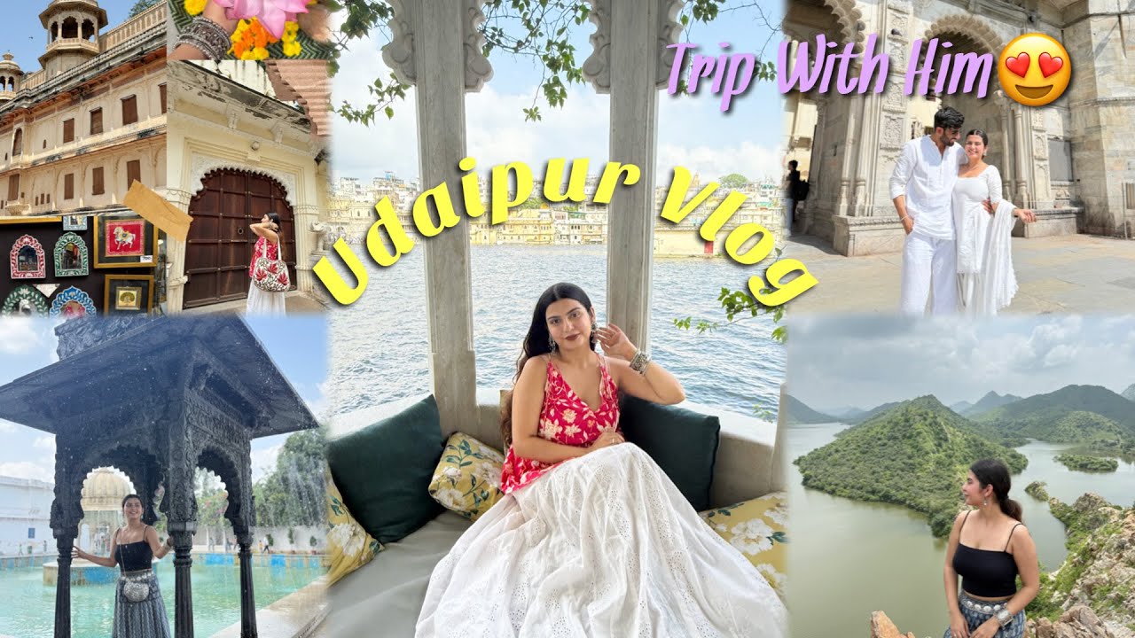 Udaipur Trip with Him 😍✨ Dher Saari Masti 🩷| Yashita Rai 
