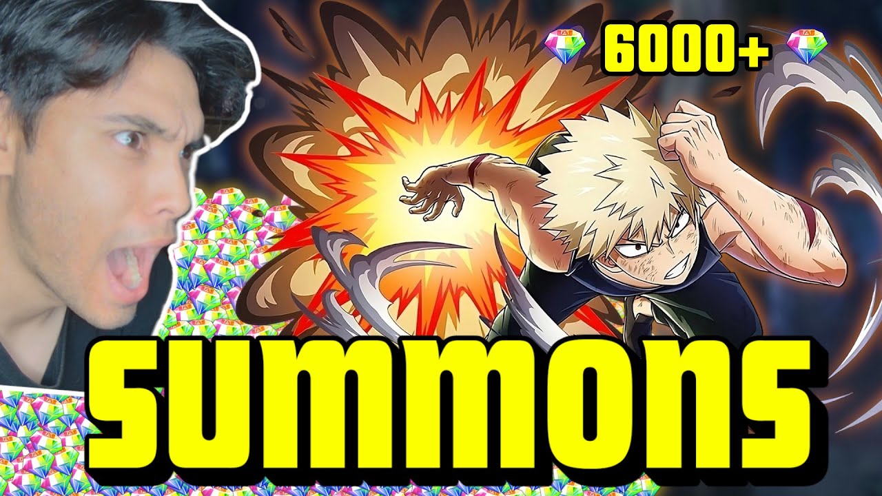 6000 GEMS!! SUMMONS FOR THE NEW BAKUGO!! (My Hero Ultra Impact)