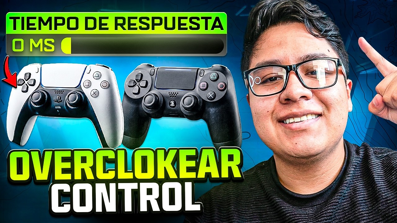COMO QUITAR EL DELAY DE NUESTRO CONTROL - OVERCLOKEAR CONTROL