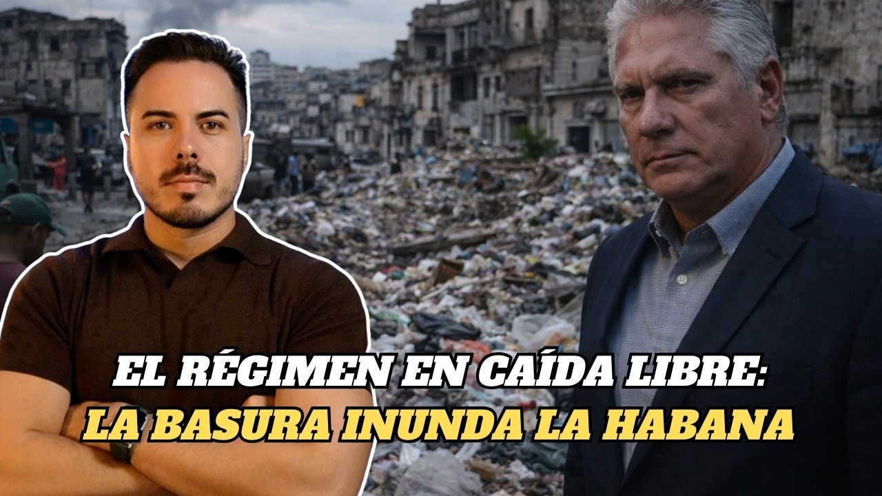 Cuba colapsa: viajar se vuelve un lujo mientras La Habana se hunde en la basura