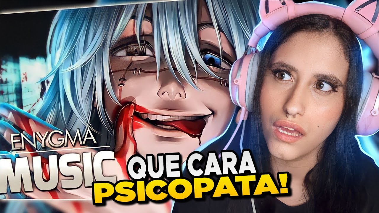 REAGINDO AO RAP DO MAHITO | ALMA (Jujutsu Kaisen) | ENYGMA