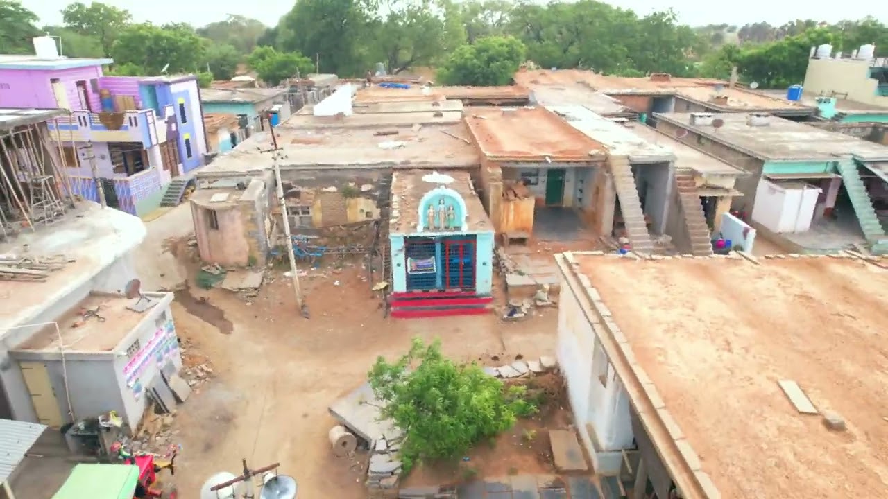 My Village Drone View (THODENDLA PALLE)#myvillageshow #palleturivillage #dronevideo