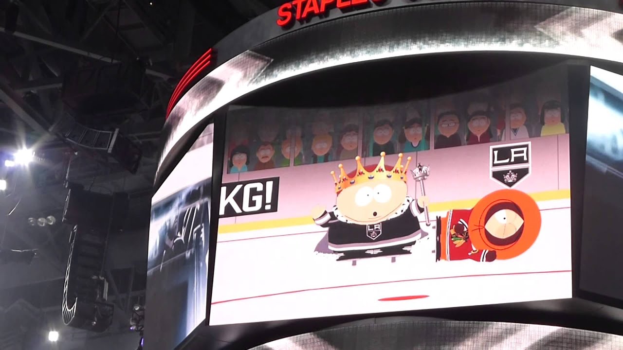 Cartman start of the game video Kings/Hawks 1/28/2015