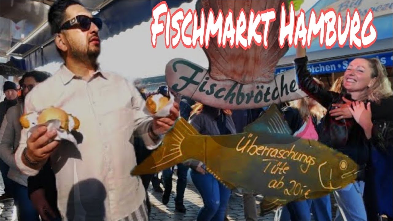 Fischmarkt Hamburg 2025 | 4K Rundgang über den berühmten Hamburger Fischmarkt