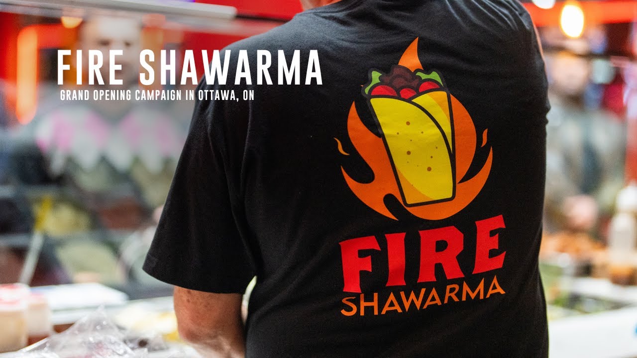 Fire Shawarma &ndash; Official Opening Restaurant Campaign