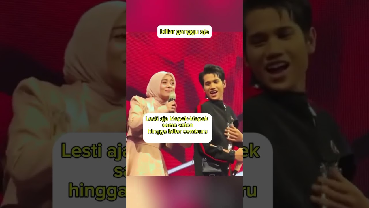 Lesti terpesona dengan penampilan valen 