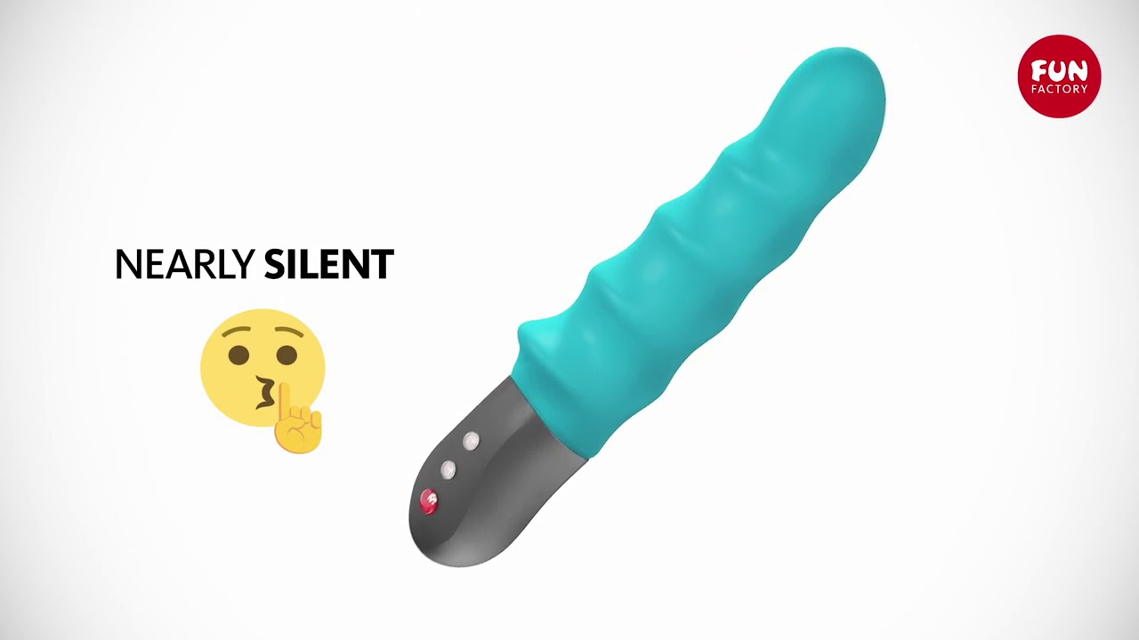 Fun Factory Stronic Surf Pulsator Silicone Vibrator Dildo Sex Toy
