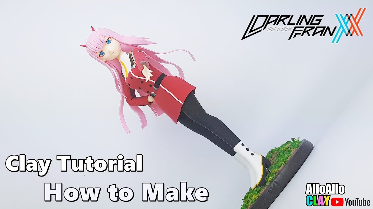 Как сделать┃Darling In The Franxx-Zero Two┃аниме┃DIY