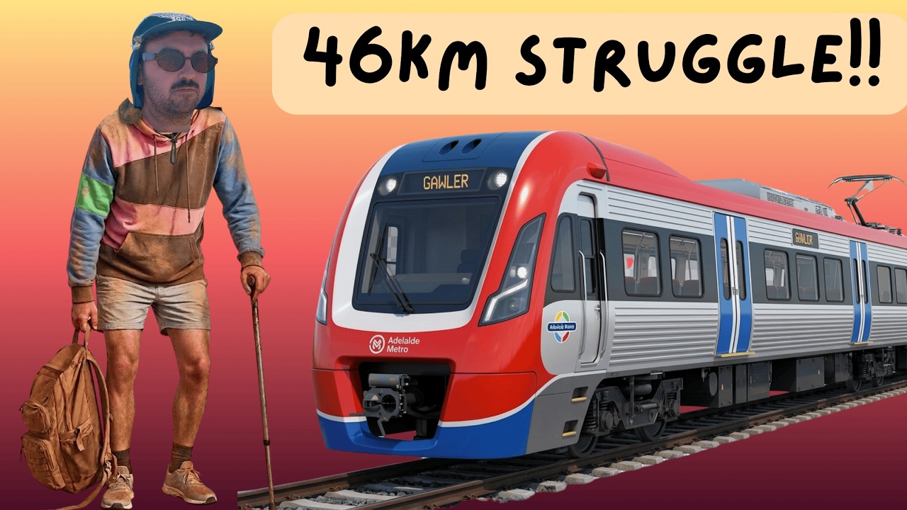 I Walked Adelaide's Longest Train Line (AND SURVIVED)!!