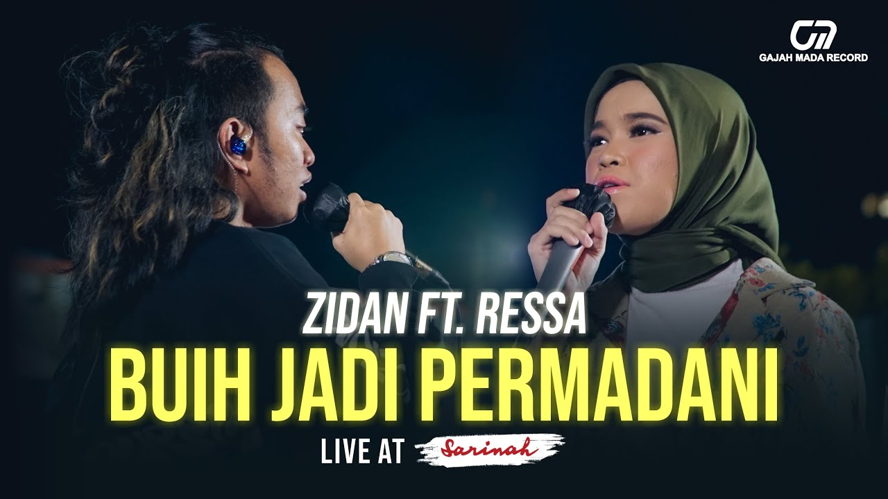 ZINIDIN ZIDAN feat. RESSA -  BUIH JADI PERMADANI (LIVE COVER) | ZIDAN DAN RESSA BAPER?!!