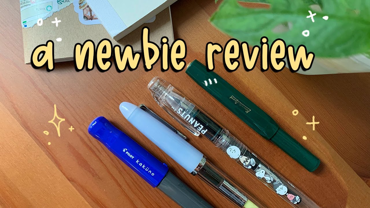 My Fountain Pen JOURNEY as a Complete Newbie