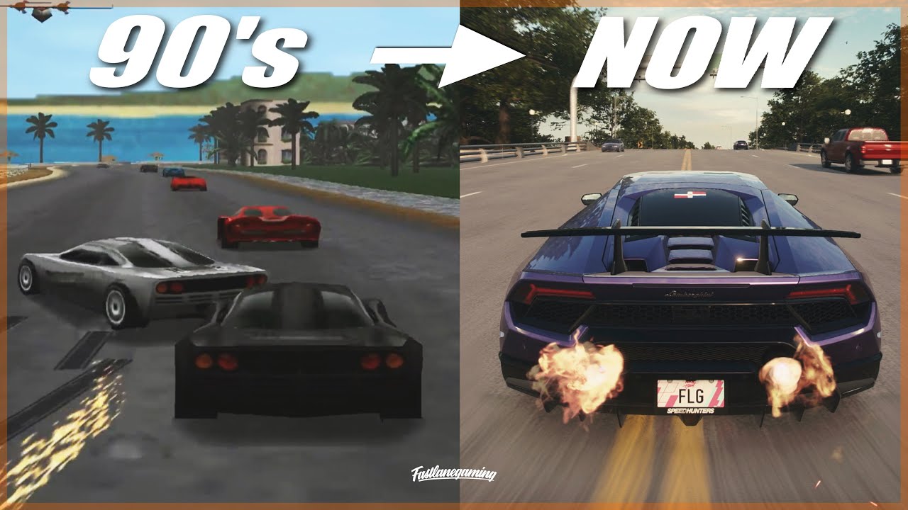 Need For Speed 1994 to 2019 Gameplay Evolution (From The Need For Speed (1) to NFS Heat) [4K]