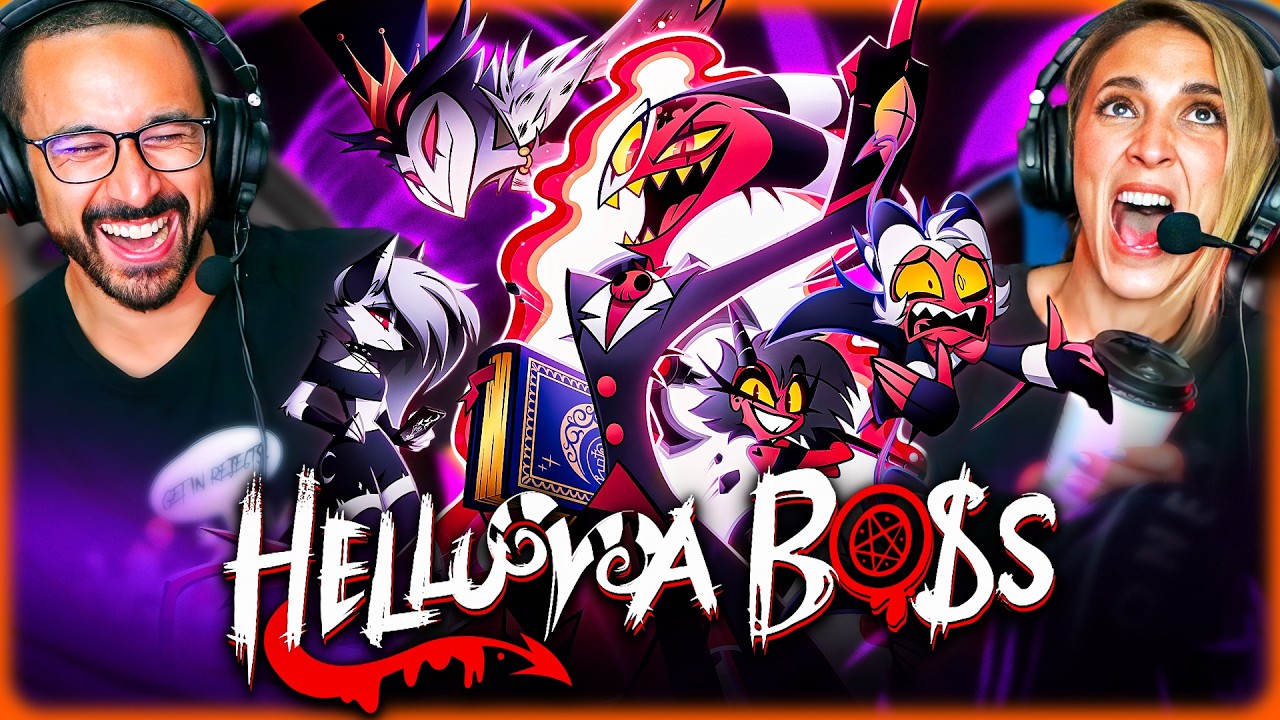 HELLUVA BOSS SEASON 1 REACTION!! Mission Zero to Episode 8 | Hazbin Hotel | Vivziepop
