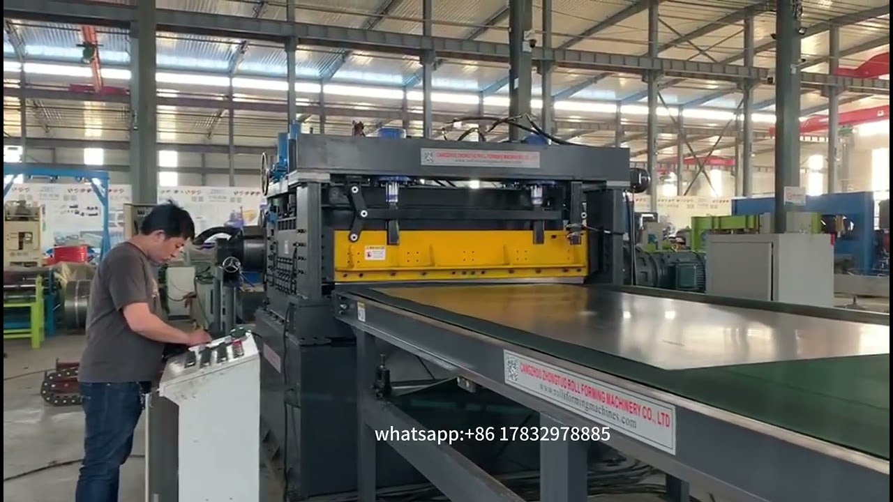Coil cut to length machine CTL cutting machine Cut to length line