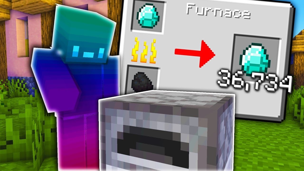 Minecraft, But Smelting Multiplies Items