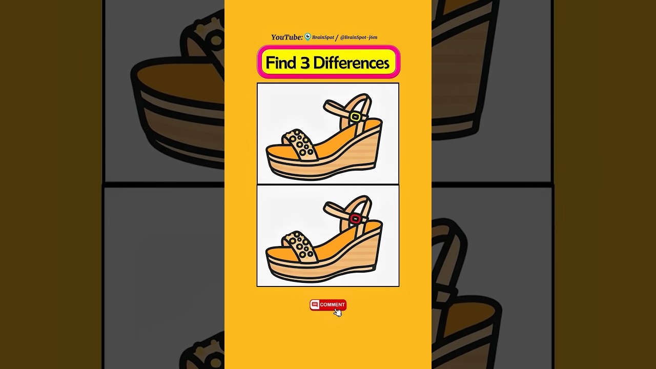 Part 111 🔥| Find 3 Differences Challenge 👀 | Only 1% Can Solve! #shorts