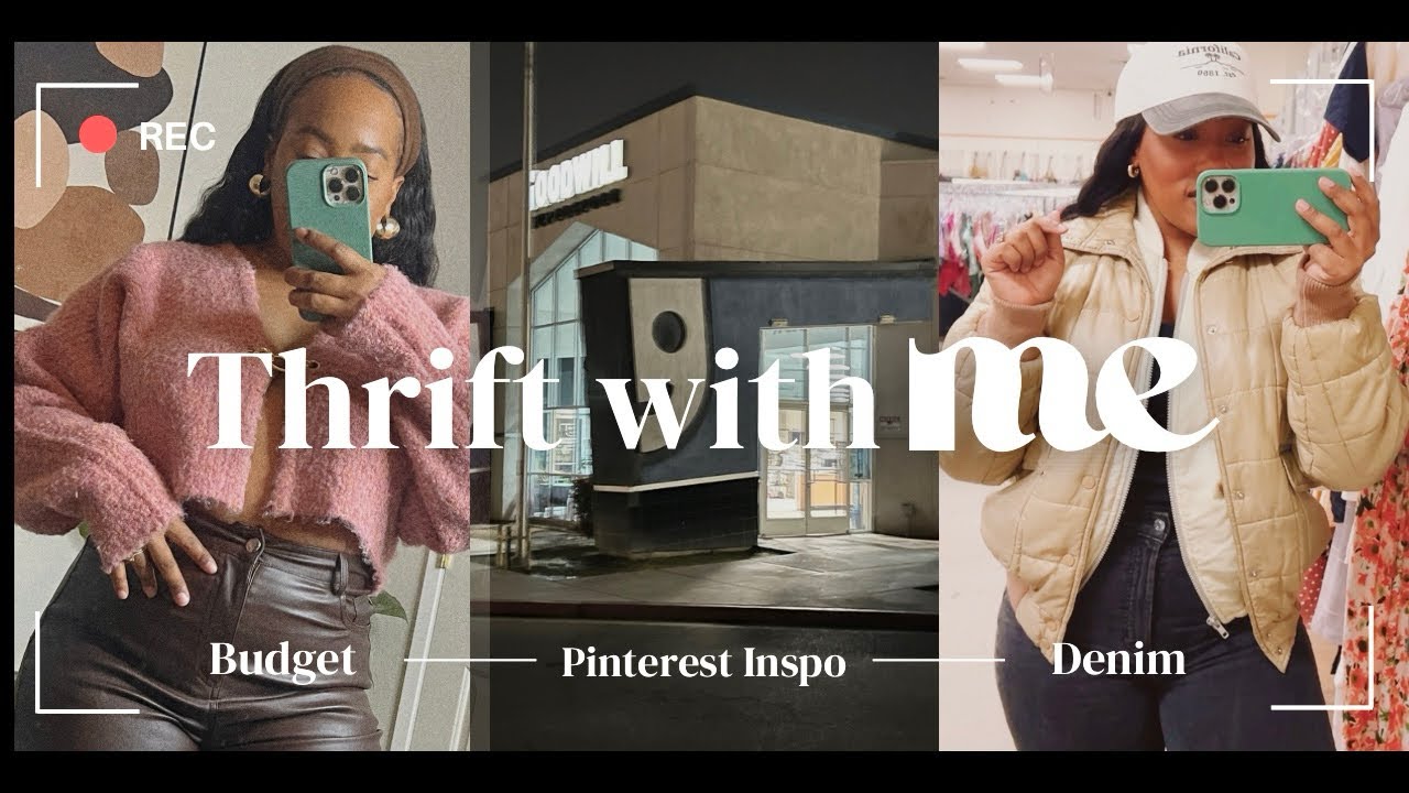 THRIFT WITH ME  | PINTEREST LOOKS + $40 BUDGET