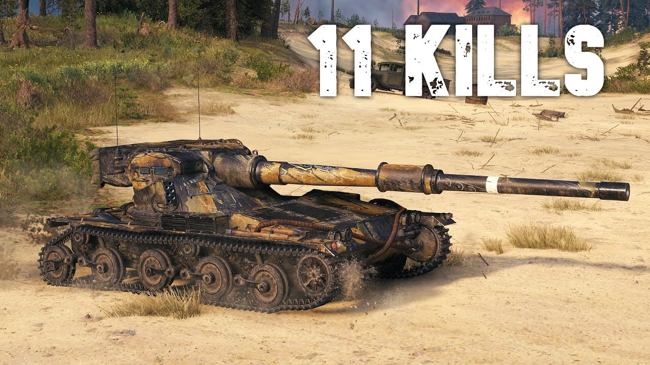 World of Tanks Manticore - 11 Kills