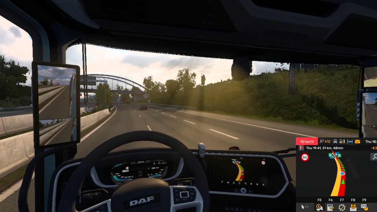 ETS 2  PC GAME || AMAZING FEEL NATURE 🍄‍🟫||LOADING DOG FEED|| JOURNEY 13