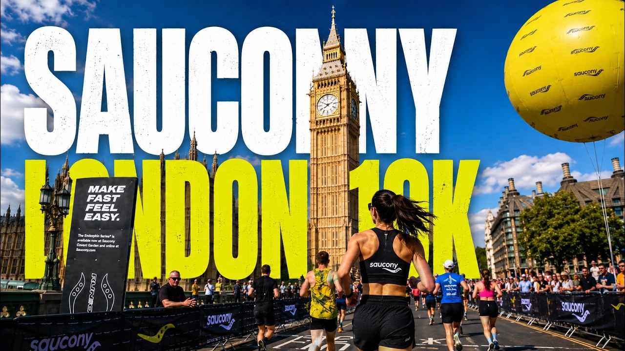 SAUCONY LONDON 10K | ЗАБЕГ | С УЧАСТИЕМ @BenIsRunning | 4K | ПОЛНАЯ ЗАПИСЬ ЗАБЕГА ОТ ПЕРВОГО ЛИЦА