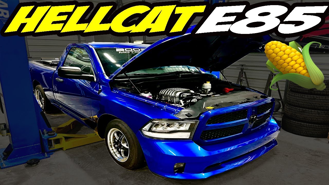 Dodge Hellcat E85 Conversion on a RAM 1500