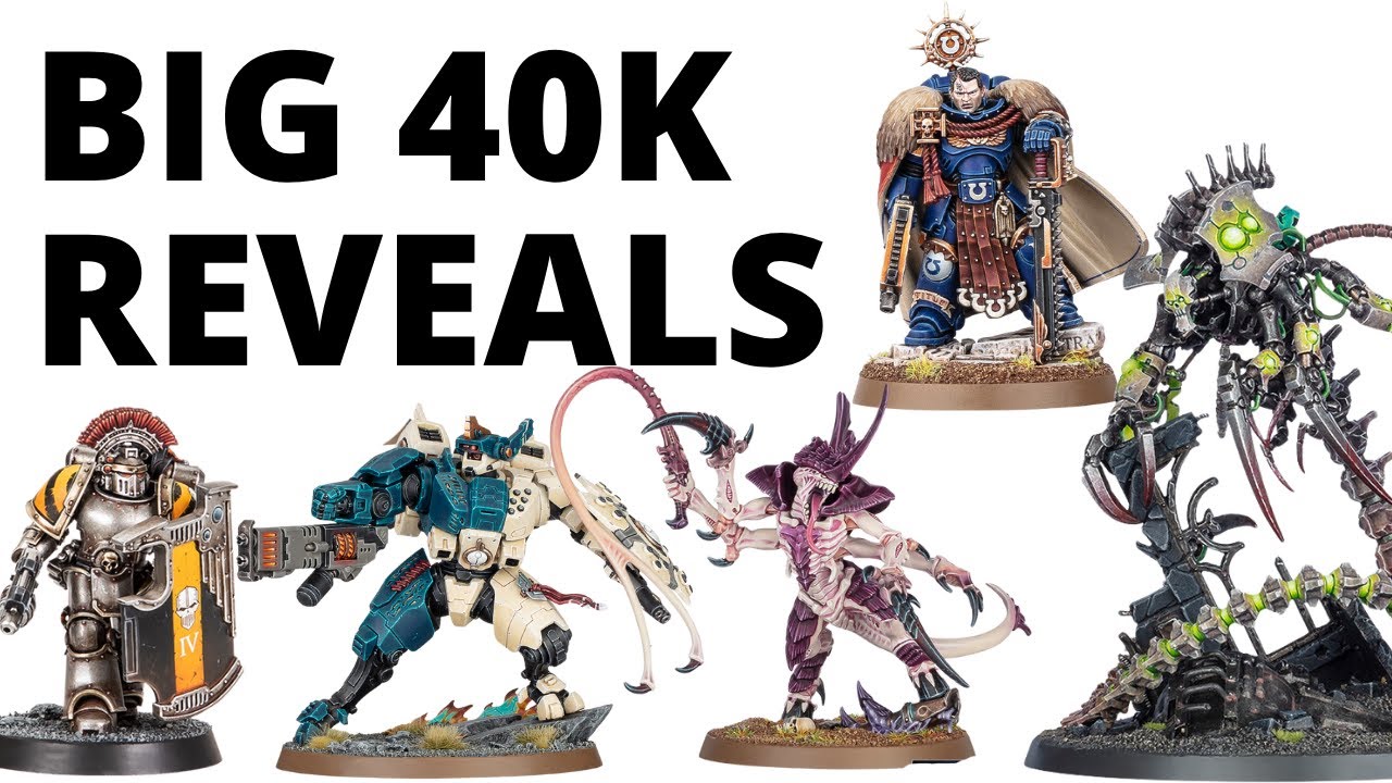 Big 40K Reveals - Titus, Necrons, Tyranids, T'au + More! Games Workshop's World Championship Preview